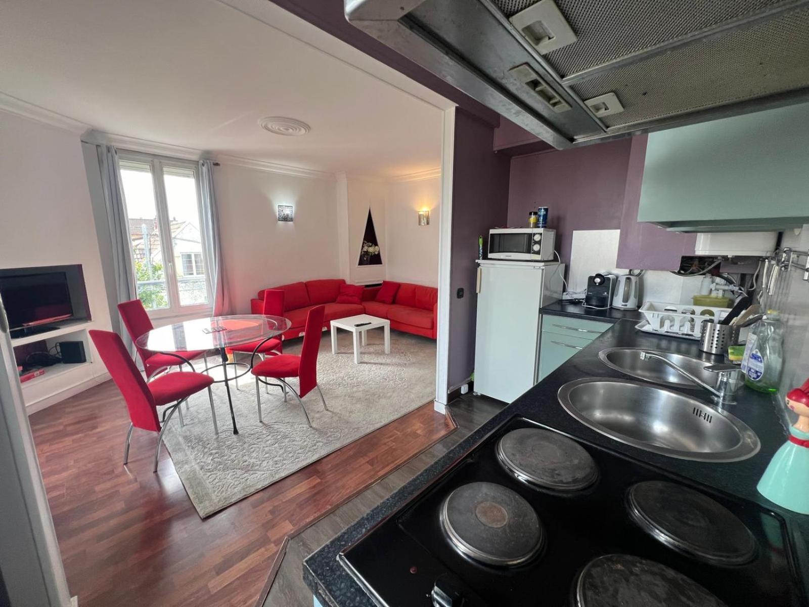 Baudeux - Appartement Simple Sur Argenteuil, Proche Paris Esterno foto